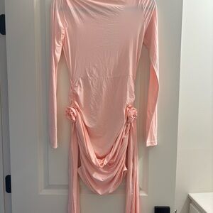 lioness glory blush mini dress